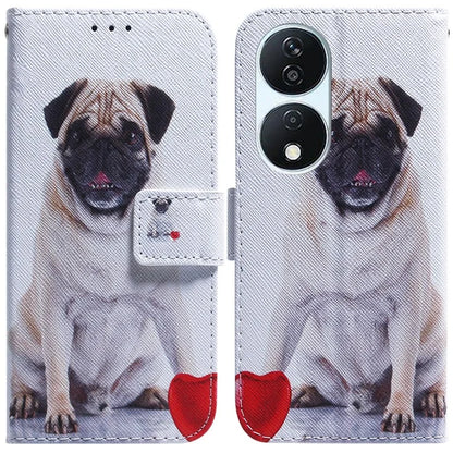 For Honor X7b 4G / Play 50 Plus 5G Leather Case Pattern Printing Wallet Phone Cover