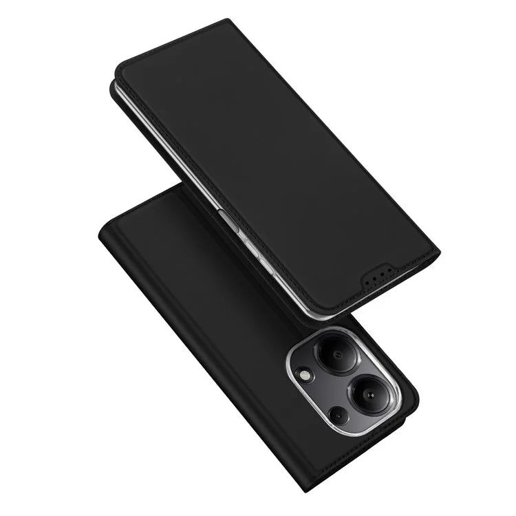 DUX DUCIS Skin Pro Series For Xiaomi Redmi Note 13 Pro 4G / Poco M6 Pro 4G Phone Case Card Slots PU Leather Cover