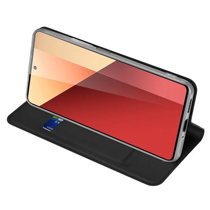DUX DUCIS Skin Pro Series For Xiaomi Redmi Note 13 Pro 4G / Poco M6 Pro 4G Phone Case Card Slots PU Leather Cover