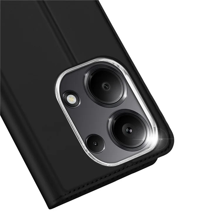 DUX DUCIS Skin Pro Series For Xiaomi Redmi Note 13 Pro 4G / Poco M6 Pro 4G Phone Case Card Slots PU Leather Cover