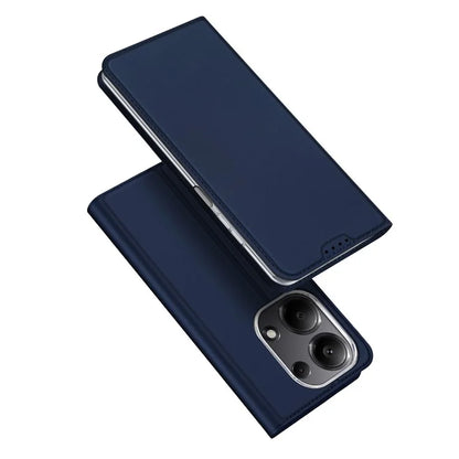 DUX DUCIS Skin Pro Series For Xiaomi Redmi Note 13 Pro 4G / Poco M6 Pro 4G Phone Case Card Slots PU Leather Cover