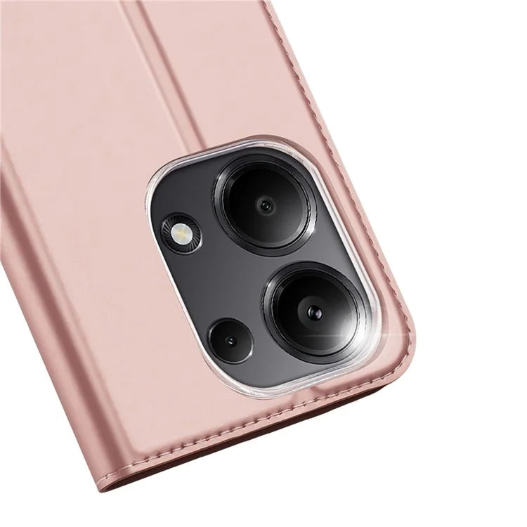 DUX DUCIS Skin Pro Series For Xiaomi Redmi Note 13 Pro 4G / Poco M6 Pro 4G Phone Case Card Slots PU Leather Cover