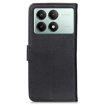 KHAZNEH For Xiaomi Redmi K70E 5G / Poco X6 Pro 5G Wallet Phone Case Cowhide Texture Leather Cover