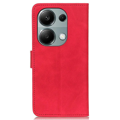 KHAZNEH For Xiaomi Redmi Note 13 Pro 4G / Poco M6 Pro 4G Phone Case Retro PU Leather Flip Cover