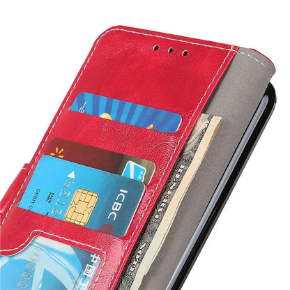 For Xiaomi Redmi Note 13 Pro 4G / Poco M6 Pro 4G Wallet Phone Case Retro Crazy Horse Texture PU Leather Cover