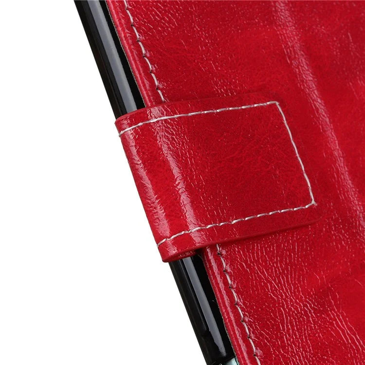 For Xiaomi Redmi Note 13 Pro 4G / Poco M6 Pro 4G Wallet Phone Case Retro Crazy Horse Texture PU Leather Cover