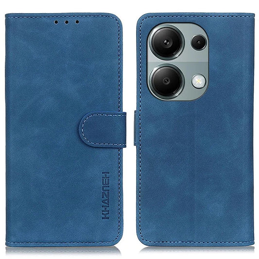 KHAZNEH For Xiaomi Redmi Note 13 4G Case Retro PU Leather Wallet Phone Cover