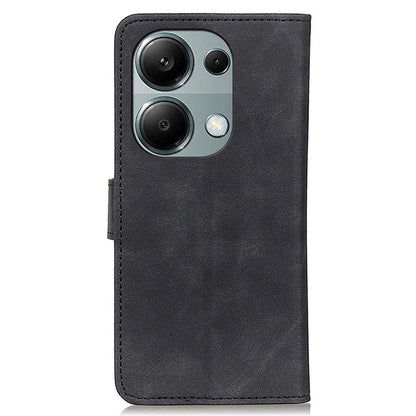 KHAZNEH For Xiaomi Redmi Note 13 4G Case Retro PU Leather Wallet Phone Cover
