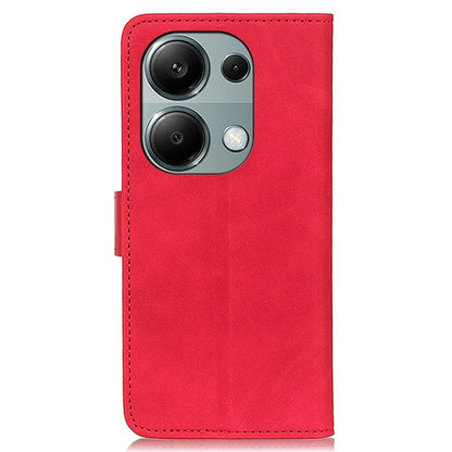 KHAZNEH For Xiaomi Redmi Note 13 4G Case Retro PU Leather Wallet Phone Cover