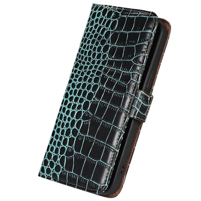 For Xiaomi Redmi Note 13 Pro 4G / Poco M6 Pro 4G Genuine Cow Leather Case RFID Blocking Phone Cover