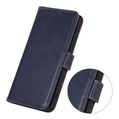For Xiaomi Redmi Note 13 Pro 4G / Poco M6 Pro 4G Cover Genuine Cow Leather RFID Blocking Wallet Phone Case