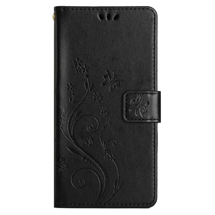 For Xiaomi Redmi Note 13 Pro+ 5G Leather Case Wallet Butterfly Imprinted Phone Cover