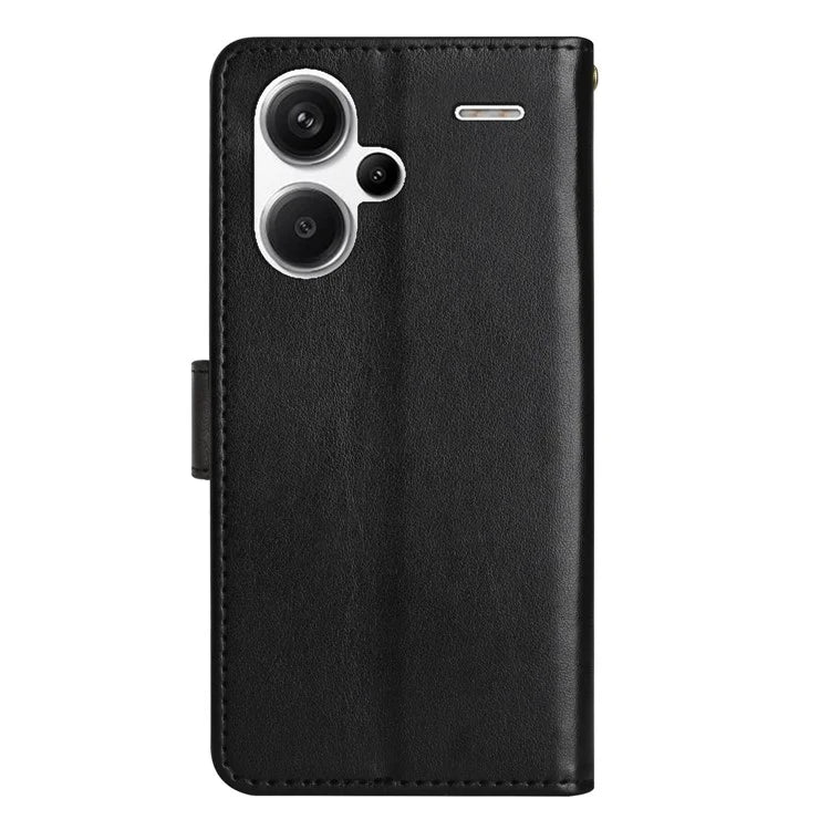 For Xiaomi Redmi Note 13 Pro+ 5G Leather Case Wallet Butterfly Imprinted Phone Cover