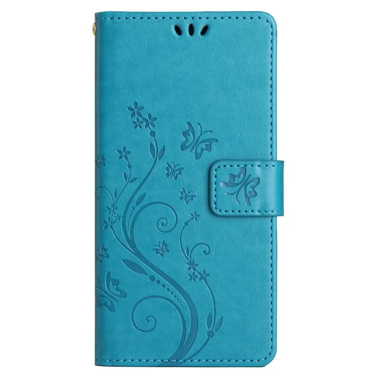 For Xiaomi Redmi Note 13 Pro+ 5G Leather Case Wallet Butterfly Imprinted Phone Cover