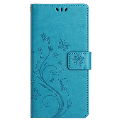 For Xiaomi Redmi Note 13 Pro+ 5G Leather Case Wallet Butterfly Imprinted Phone Cover