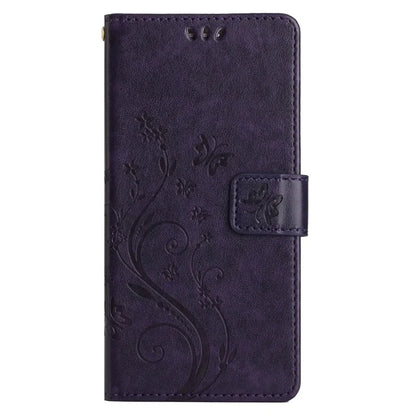 For Xiaomi Redmi Note 13 Pro+ 5G Leather Case Wallet Butterfly Imprinted Phone Cover