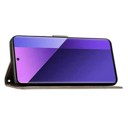 For Xiaomi Redmi Note 13 Pro+ 5G Leather Case Wallet Butterfly Imprinted Phone Cover
