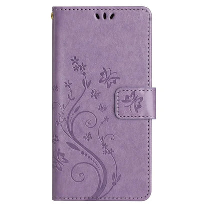 For Xiaomi Redmi Note 13 Pro+ 5G Leather Case Wallet Butterfly Imprinted Phone Cover