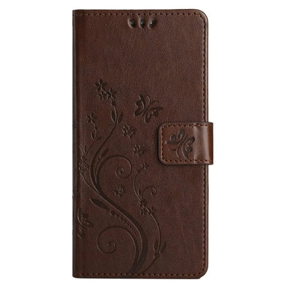 For Xiaomi Redmi Note 13 Pro+ 5G Leather Case Wallet Butterfly Imprinted Phone Cover