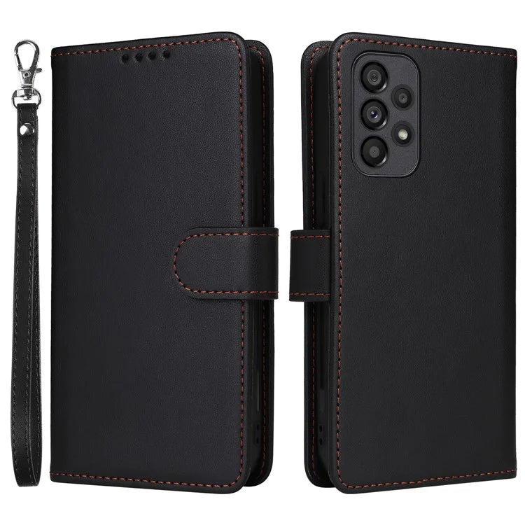BETOPNICE 005 For Samsung Galaxy A73 5G Leather Cover Detachable Magnetic Wallet Phone Case