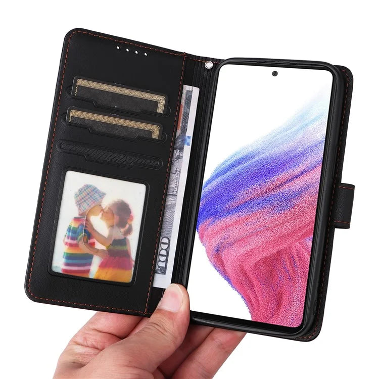 BETOPNICE 005 For Samsung Galaxy A73 5G Leather Cover Detachable Magnetic Wallet Phone Case