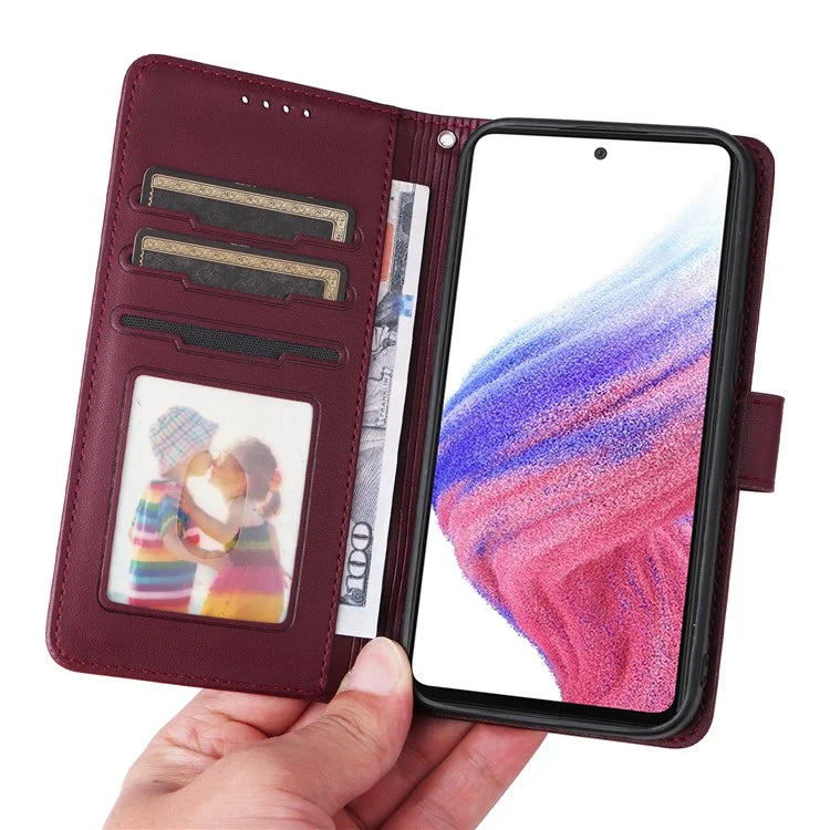 BETOPNICE 005 For Samsung Galaxy A73 5G Leather Cover Detachable Magnetic Wallet Phone Case