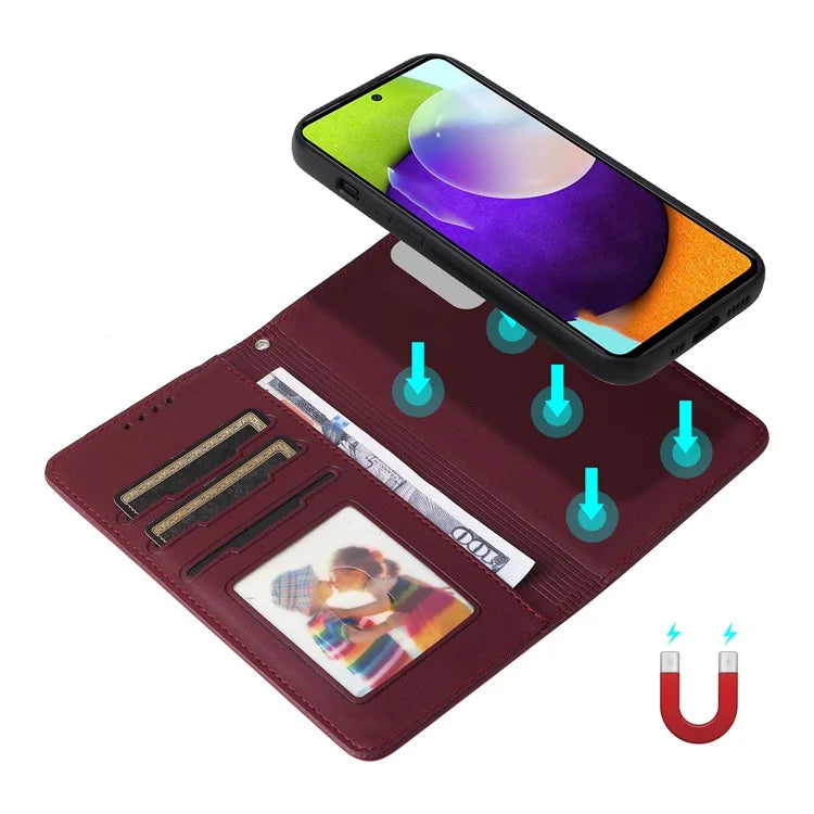 BETOPNICE 005 For Samsung Galaxy A52 4G / 5G / A52s 5G Leather Case Detachable Phone Cover
