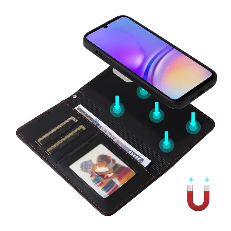 BETOPNICE 005 For Samsung Galaxy A05 4G Leather Case Detachable Wallet Stand Cover