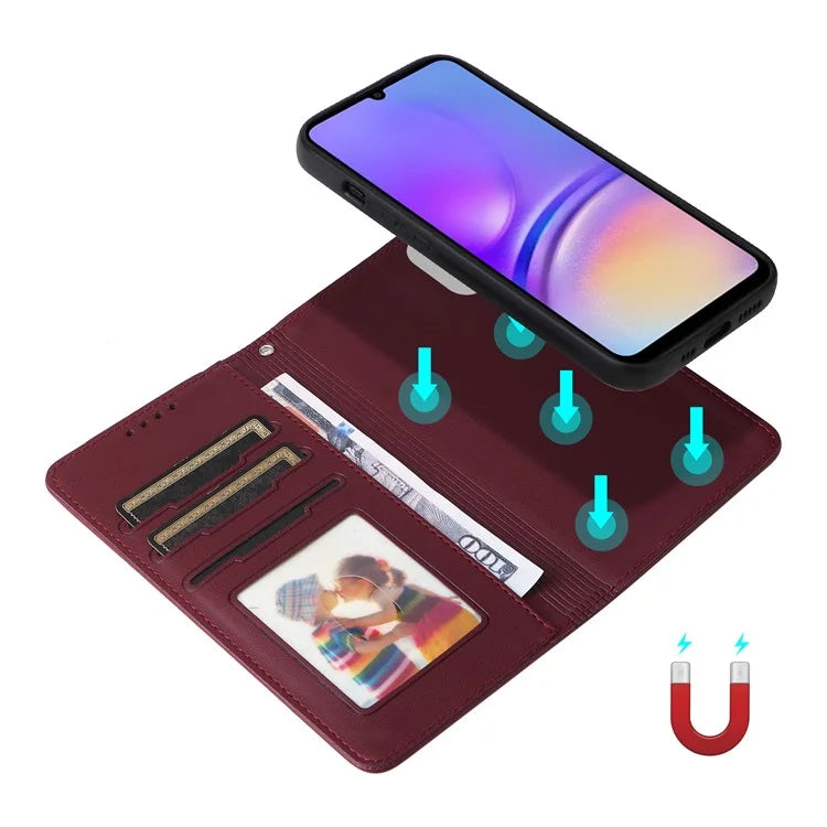 BETOPNICE 005 For Samsung Galaxy A05 4G Leather Case Detachable Wallet Stand Cover
