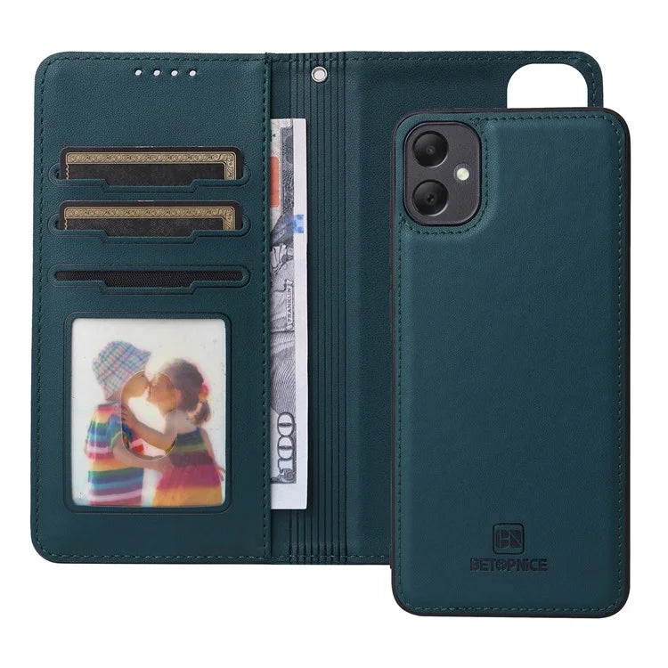 BETOPNICE 005 For Samsung Galaxy A05 4G Leather Case Detachable Wallet Stand Cover