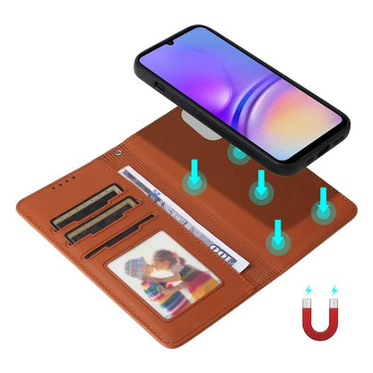 BETOPNICE 005 For Samsung Galaxy A05 4G Leather Case Detachable Wallet Stand Cover