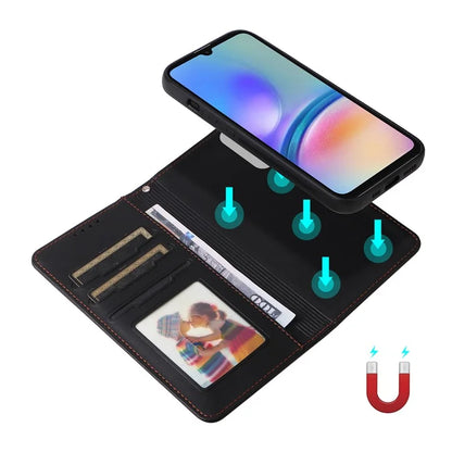 BETOPNICE 005 For Samsung Galaxy A05s 4G Leather Case Magnetic Detachable Phone Cover