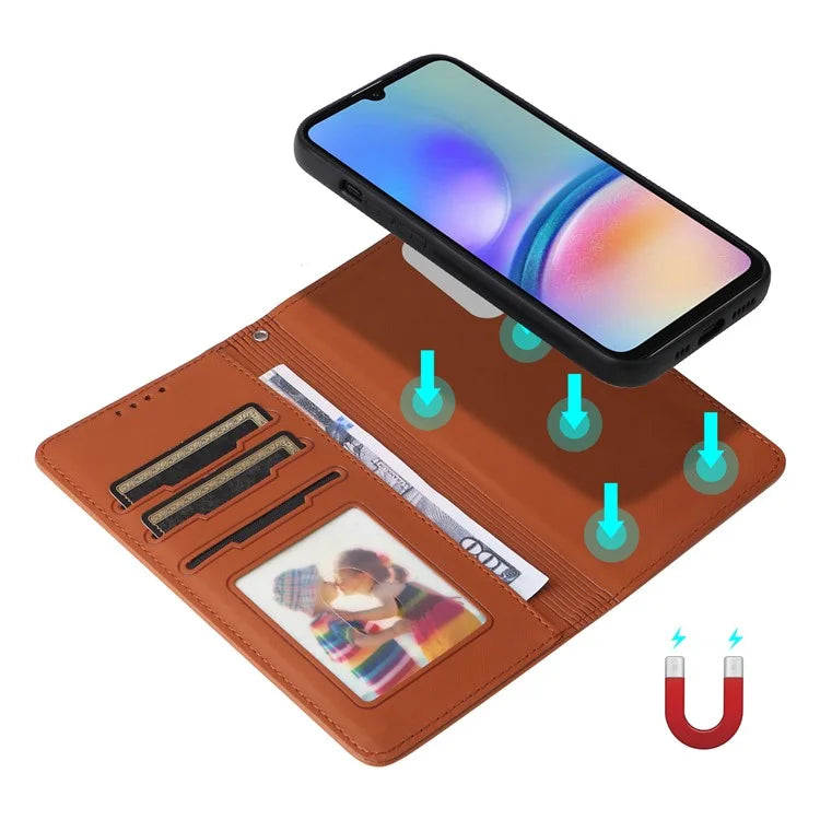 BETOPNICE 005 For Samsung Galaxy A05s 4G Leather Case Magnetic Detachable Phone Cover