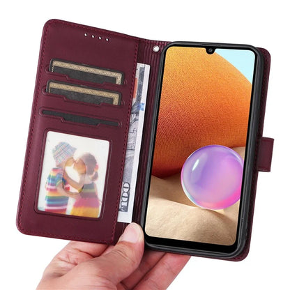 BETOPNICE 005 For Samsung Galaxy A32 4G (EU Version) Wallet Case Detachable 2-in-1 Leather Cover