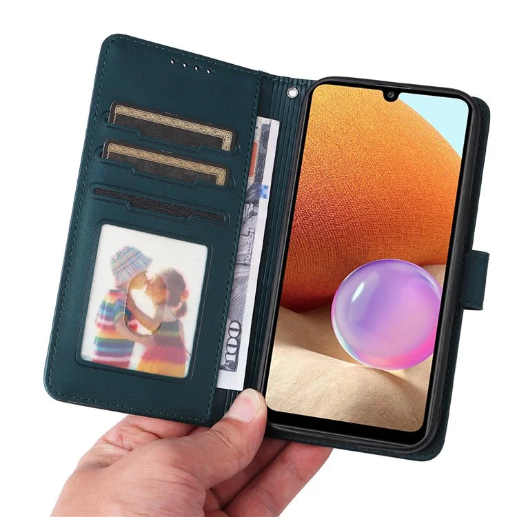 BETOPNICE 005 For Samsung Galaxy A32 4G (EU Version) Wallet Case Detachable 2-in-1 Leather Cover