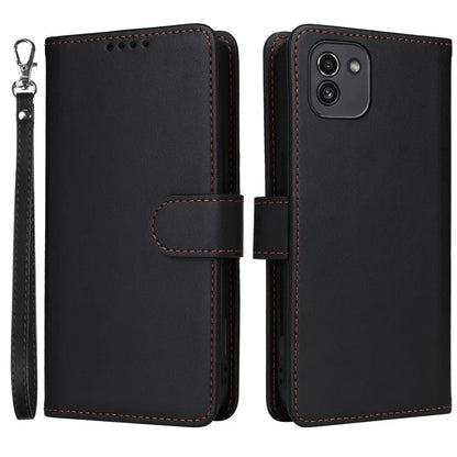 BETOPNICE 005 For Samsung Galaxy A03 (164.2 x 75.9 x 9.1mm) Leather Phone Case Detachable Wallet