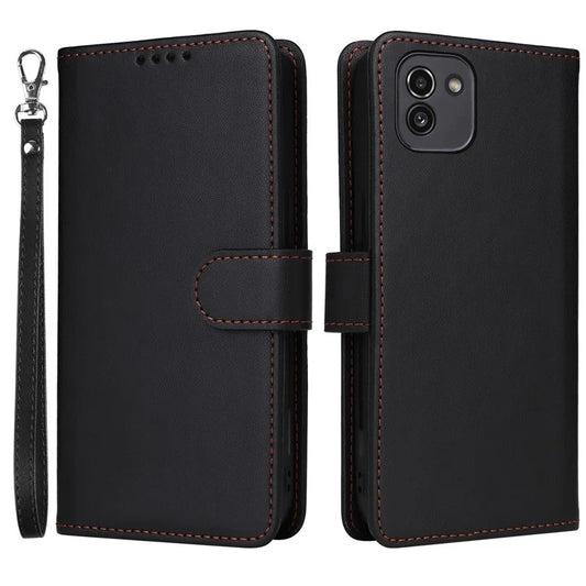 BETOPNICE 005 For Samsung Galaxy A03 (164.2 x 75.9 x 9.1mm) Leather Phone Case Detachable Wallet