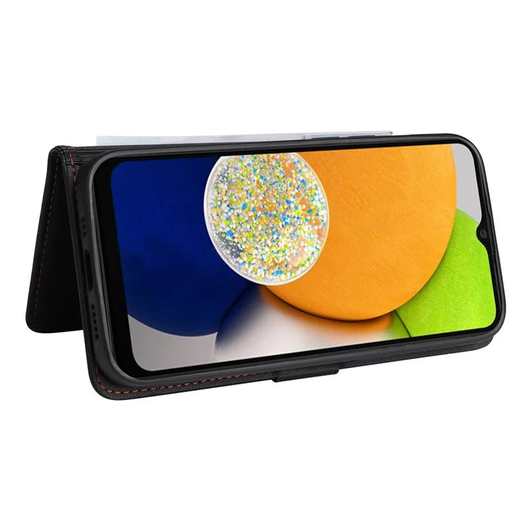BETOPNICE 005 For Samsung Galaxy A03 (164.2 x 75.9 x 9.1mm) Leather Phone Case Detachable Wallet