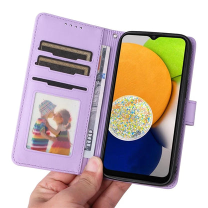 BETOPNICE 005 For Samsung Galaxy A03 (164.2 x 75.9 x 9.1mm) Leather Phone Case Detachable Wallet