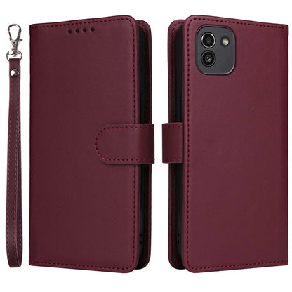 BETOPNICE 005 For Samsung Galaxy A03 (164.2 x 75.9 x 9.1mm) Leather Phone Case Detachable Wallet