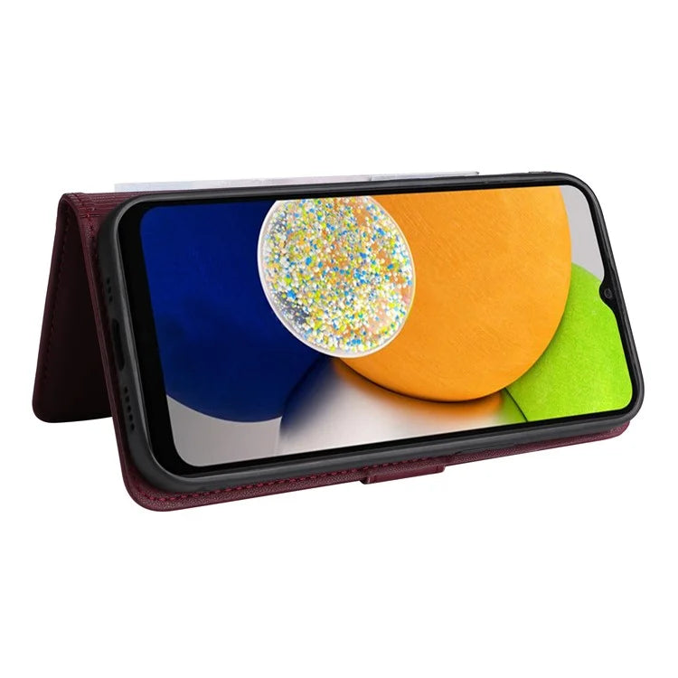 BETOPNICE 005 For Samsung Galaxy A03 (164.2 x 75.9 x 9.1mm) Leather Phone Case Detachable Wallet