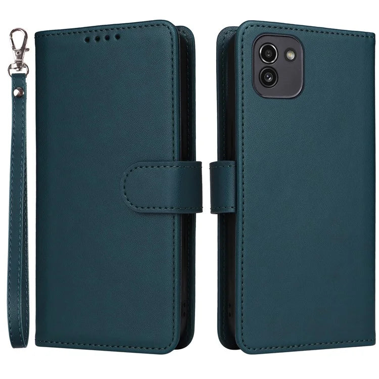 BETOPNICE 005 For Samsung Galaxy A03 (164.2 x 75.9 x 9.1mm) Leather Phone Case Detachable Wallet