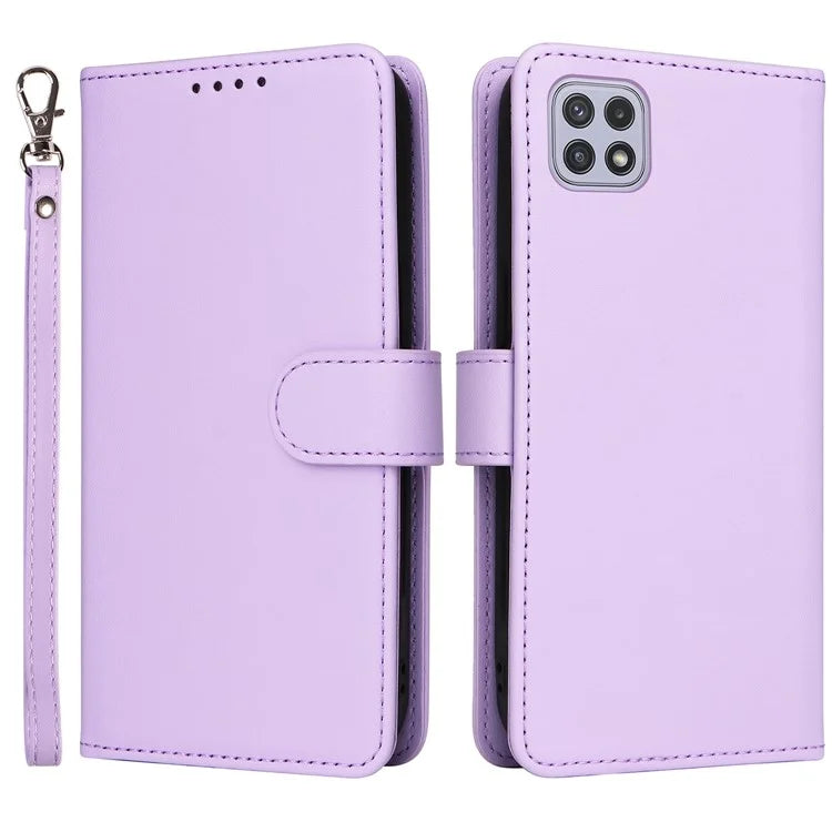 BETOPNICE 005 For Samsung Galaxy A22 5G (EU Version) Leather Case Wallet Detachable Phone Cover