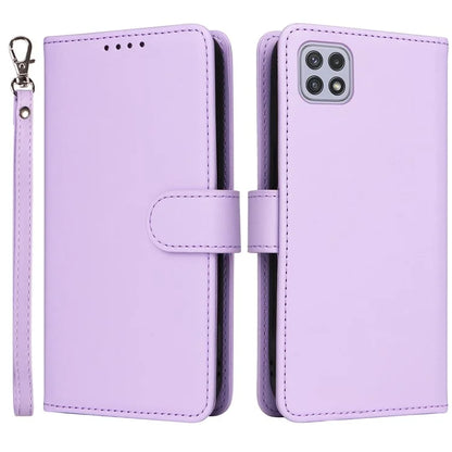 BETOPNICE 005 For Samsung Galaxy A22 5G (EU Version) Leather Case Wallet Detachable Phone Cover