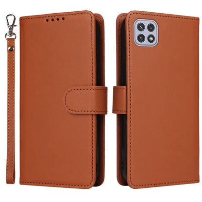 BETOPNICE 005 For Samsung Galaxy A22 5G (EU Version) Leather Case Wallet Detachable Phone Cover