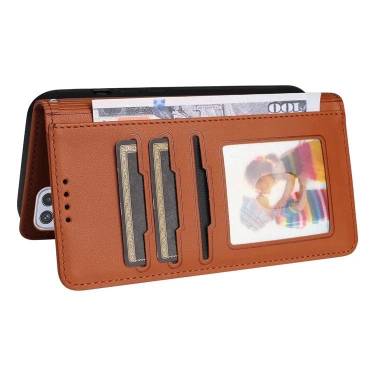 BETOPNICE 005 For Samsung Galaxy A22 5G (EU Version) Leather Case Wallet Detachable Phone Cover