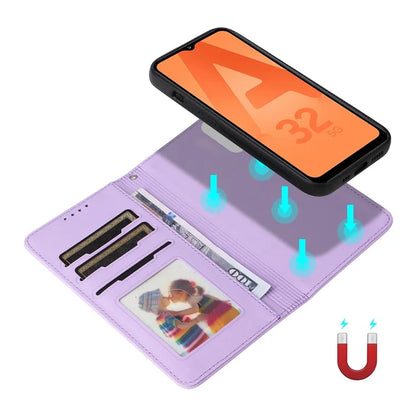 BETOPNICE 005 For Samsung Galaxy A32 5G / M32 5G Case Magnetic Leather Detachable Phone Wallet Cover