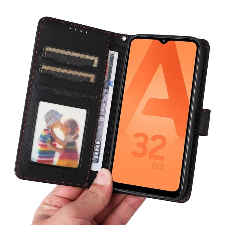 BETOPNICE 005 For Samsung Galaxy A32 5G / M32 5G Case Magnetic Leather Detachable Phone Wallet Cover