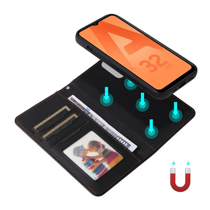 BETOPNICE 005 For Samsung Galaxy A32 5G / M32 5G Case Magnetic Leather Detachable Phone Wallet Cover