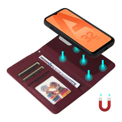 BETOPNICE 005 For Samsung Galaxy A32 5G / M32 5G Case Magnetic Leather Detachable Phone Wallet Cover